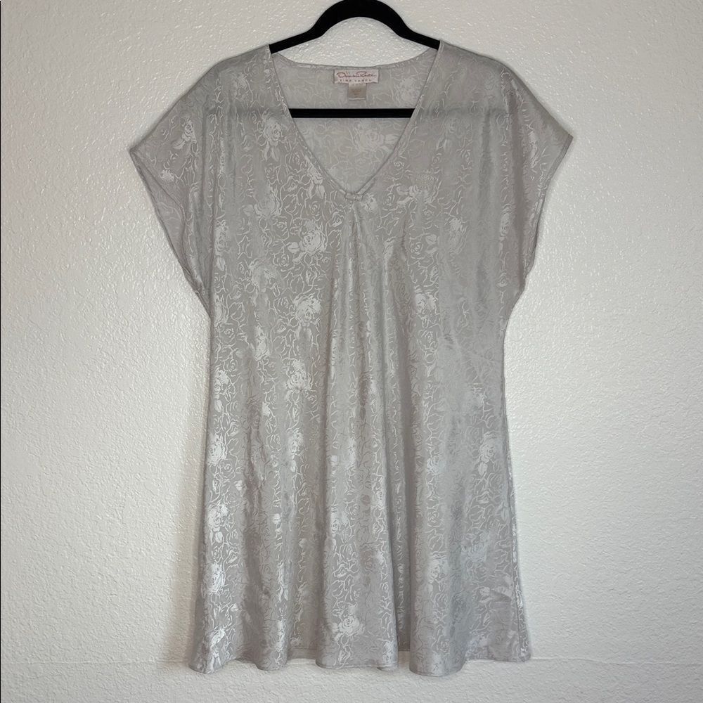 Oscar de la renta vintage Y2K cottagecore Floral slip